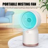 Cooling Mist Water Spray Fan Water Cooled Circulation USB Portable