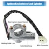 X AUTOHAUX Ignition Key Switch Steering Lock Cylinder W/Key 48700-01G25