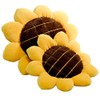 3D Sunflower Flower Floor Pillow Seating Cushion Mat Sunflower Throw
