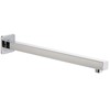 Voolan 20" Square Shower Arm with Flange and Teflon Tape,