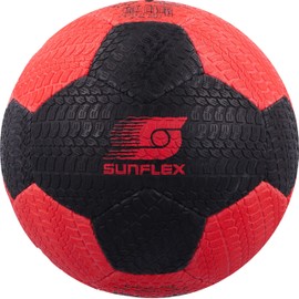 Sunflex® Streetsoccerball | High Quality Rubber Material | Road Safe | Suitable for All Ages | Ball Size 5 | Excellent Control on Hard Surfaces