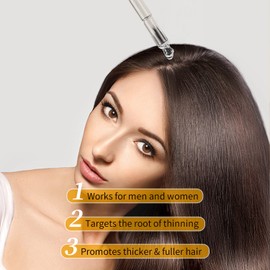 BACHERI Scalp Serum for Hair Growth, Hair Strengthening Serum With Thuja Orientalis, Prevent Hair Loss & Thinning, Natural Nourishing Treatment for All Hair Types, 30 ml