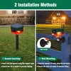 ChunHee Solar Motion Sensor Alarm Outdoor, Dog Barking & Gunshot