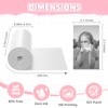 6 Rolls Thermal Printer Paper for Kids Instant Print Camera,