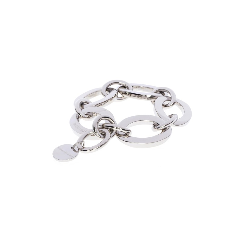 Karen Millen Custom Chain Bracelet For Women (Silver)