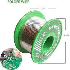 0.8mm Solder Wire, Electrical Solder Wire, Lead Free Solder, Rosin Core Solder Wire for Electrical Soldering, Repairing Household appliances