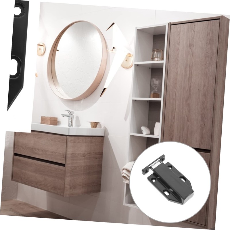 SHINEOFI 4pcs Magnetic Push Latch Touch Open Cabinet Accessory for