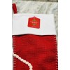 White December Home Red/White Fabric Noel Stocking Holder 17 Inches