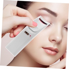 IWOWHERO Heated Eyelash Curler Lash Curling Device for Women Compact for Travel Quick Heating Temperature for Safe Curling
