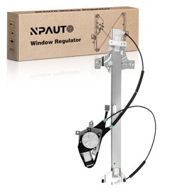 Front Driver Side Power Window Regulator with Motor for 2003-14 Ford E150 E250, 1992-02 E150 E250 Econoline Club Wagon, 03-05 E350 Club Wagon, 92-98 E350 Econoline, 1999-14 E350 Super Duty, Left