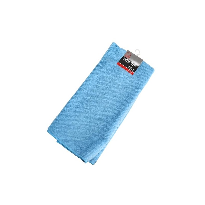 Chef Craft Microfiber Towel, Lt. Blue 15 x 25 inches