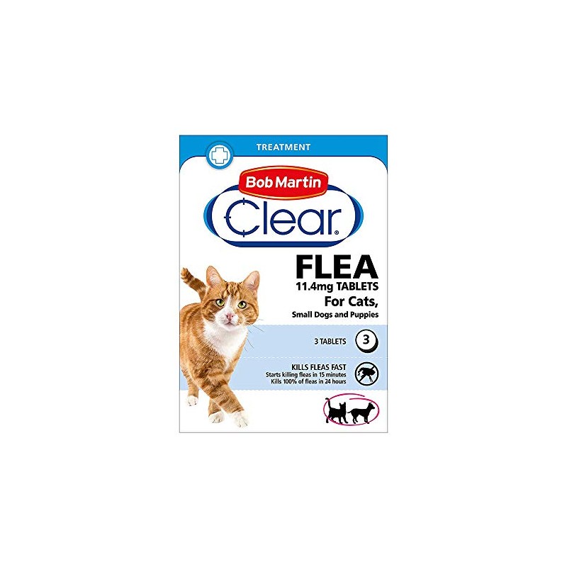 Bob Martin Flea Tablets for Cats, Small Dogs and Puppies