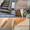 Pionasuicg Rubber Stair Edging Self Adhesive Staircase Step Edge Protector