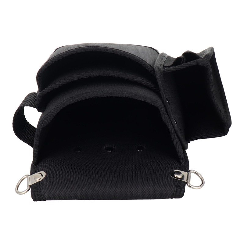 Sankyo Corporation DBLTACT 3 Tier Waist Bag with Holder DT-32-BK