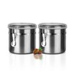 Walktosun Stainless Steel Food Container with Clear Lids Airtight Storage