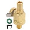 F124N Engine Oil Drain Valve with Nipple Metal M10‑1.25 Thread