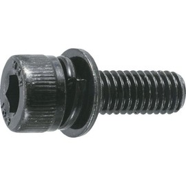 TRUSCO(トラスコ) 六角穴付組込ボルト 三価黒I-3 サイズM4×12 10本入 B877-0412