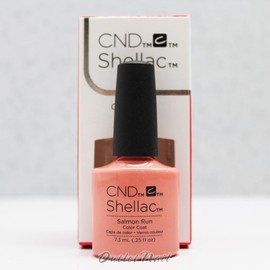 CND Shellac UV LED Gel Nail Polish - Salmon Run #90783