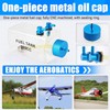 Comphic Fuel Tank Petrol Transparent Plastic Bottle 300CC CNC for