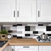 Ravinte 15 Pack 4 inch Hole Centers Matte Black Cabinet