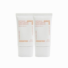 Innisfree Intensive Long Lasting Sunscreen EX 60ml (SPF 50+ PA++++) 2 pcs / 이니스프리 인텐시브 롱래스팅 선스크린 EX 60ml (SPF 50+ PA++++) 2개