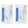 Safety Piercer (Resin Earrings) 14 Gauge Clear Full Moon for