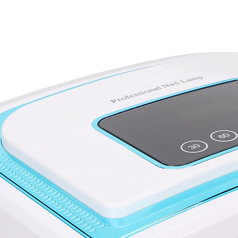 120W UV Gel Nail Lamp Fast Curing 4 Timers LCD