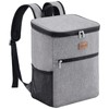 Lifewit 24L (30-Can) Soft Cooler Backpack with Hard Liner, Large