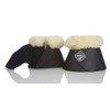LeMieux Lambskin Wrap Round Over Reach Boots - Black, Medium