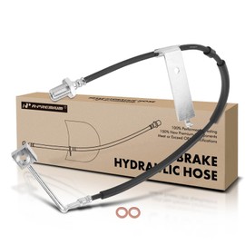 A-Premium Front Left Side Brake Hydraulic Hose Compatible with Select Ford Models - F650 2000-2003, F750 2000-2003 - Replace# F81Z2078JC