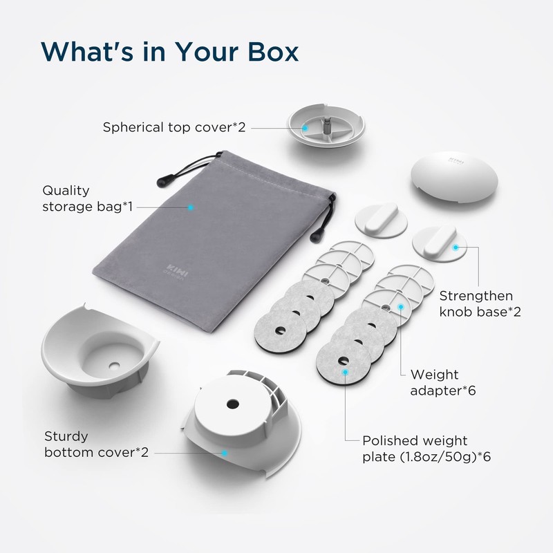 KIWI design VR Dumbbell Compatible with Quest 2