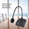 Goose Neck Microphone with XLR Jack 360 Degree Hose Desktop