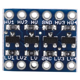Akozon Level Shifter Logic Level Converter 4-Channel IIC I2C Converter High Low Bidirectional Module from 5V to 3.3V Level Converter for