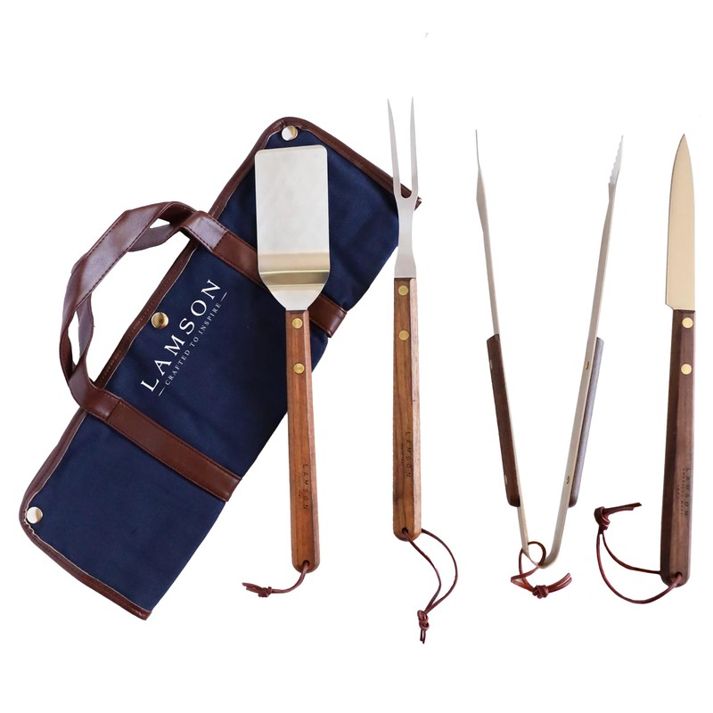 Lamson Tail-Gater 15" 4-Piece BBQ Set