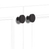 Cotykiley 10 Pack Matte Black Kitchen Cabinet Knobs 1.2 inch