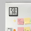 Lancoon Digital Thermohygrometer LCD Small Alarm Clock with Temperature Humidity