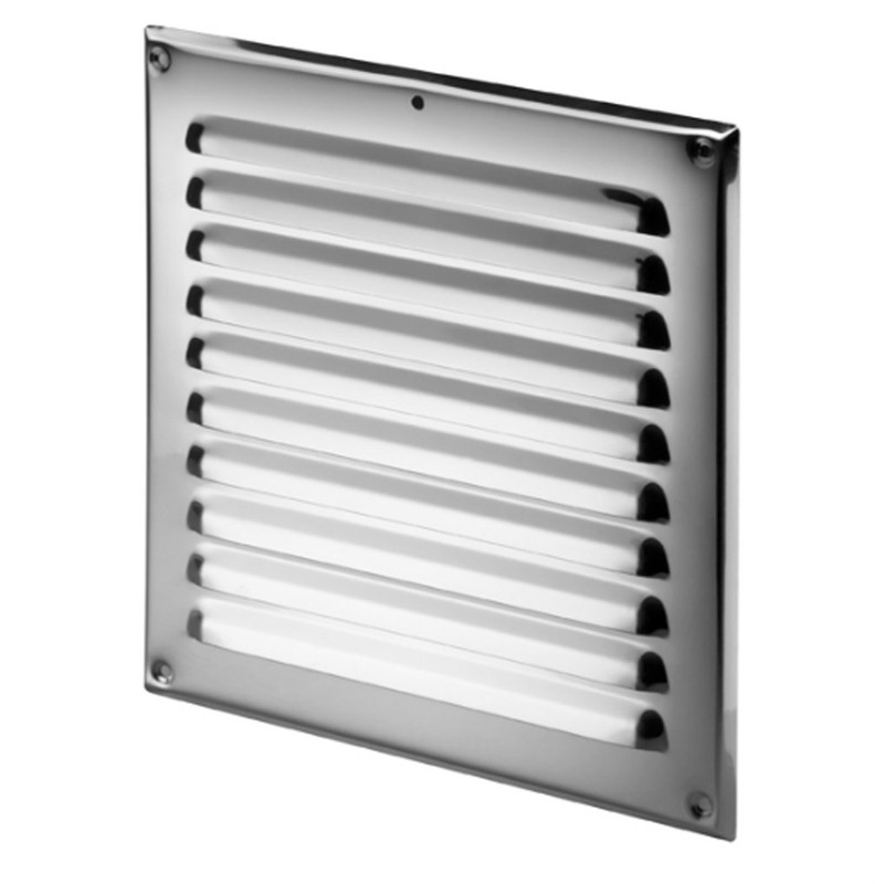 METAL Air Vent Grille Cover 165x240 (6.5x9.5") WHITE Ventilation Grill
