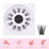DIY Lash Extension Individual Clusters Volume Eyelash Pack Home Salon