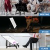 Duiliuu Low Height Mobile TV Stand, Low TV Stand with