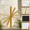ROLOVE Vanity Mirror with Lights 22"x18", Lighted Makeup Mirror with