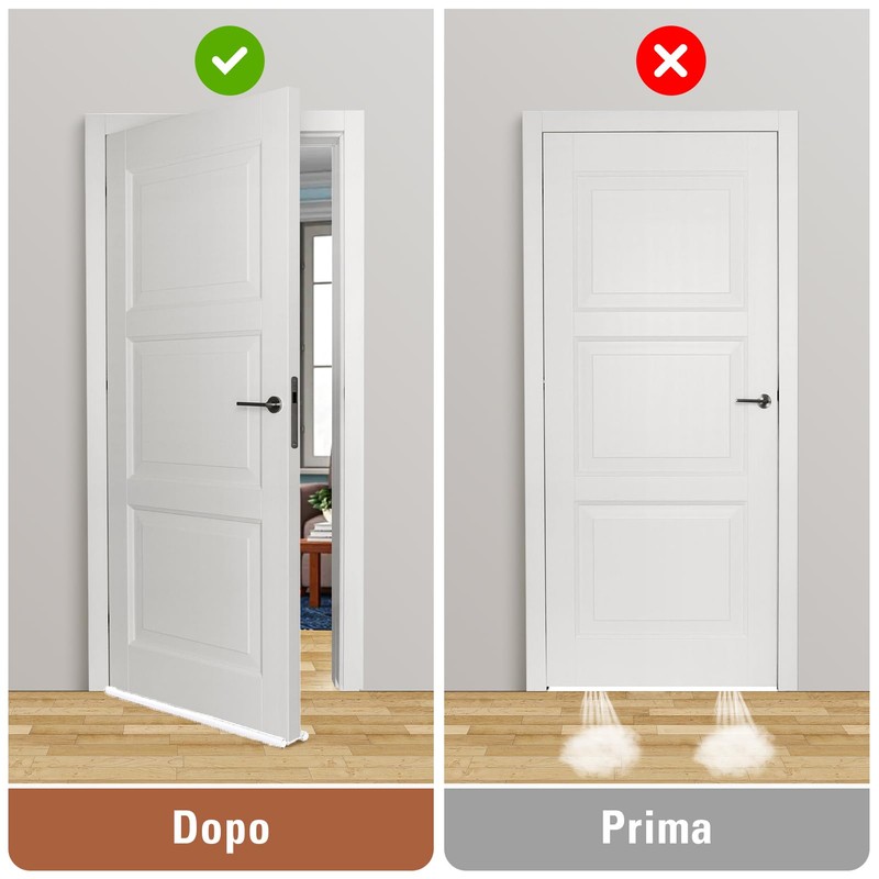 93cm Double Draught Excluder, Free to Cut, HASA zone Draught