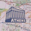 Vagabond Heart Co Athens Greece Vinyl Weatherproof Parthenon Sticker