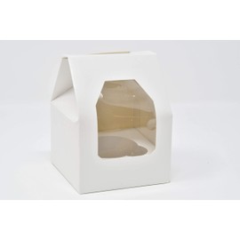 25 Bakery Direct Window Single Cupcake Boxes