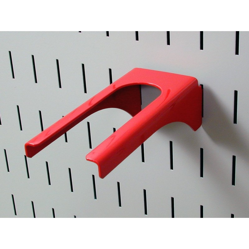 Wall Control Metal Pegboard 1-1/4in Handle Bracket Slotted Hook -