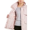 Cole Haan womens Short Packable Rain Jacket, Canyon Rose, X-Small