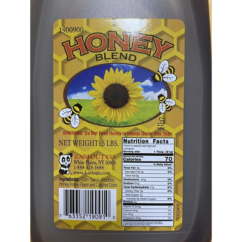 Kari-out Co Cari-out Co. 5 Lbs Honey Blend.