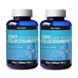 Tong Life 통라이프 () 조인트글루코사민(1650mg x 180캡슐) 2병 Tong Life Joint Glucosamine (1650mg x 180 capsules) 2 bottles