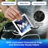 Zarpax Moisture Absorber Sachets Activated Charcoal 1.4 oz/40g - Remove