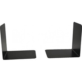 Hangzhou Topline 140 mm Heavy Duty Metal Bookends - Black (Pack of 2)