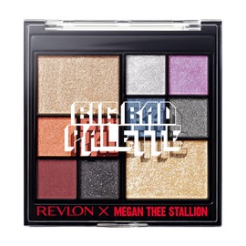 Revlon Eyeshadow Palette, Megan Thee Stallion Eye Makeup, Creamy Pigmented in Blendable Matte & Pearl Finishes, 001 Big Bad Palette, 0.37 Oz#